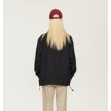 Unisex Jacket Vintage Sports Top Men's and Women's Coats Loose Casual Stand-up Collar Jacket