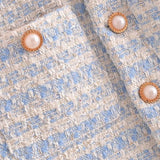 Women Woolen Coat Fall/Winter Chanel Coat Loose Crop Top
