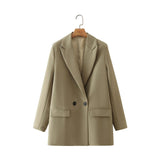 Women Suits Spring and Autumn Two-Button Suit Jacket