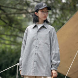 Unisex Shirts Autumn Striped Shirt