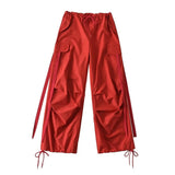 Women Sweatpants Casual Trousers Autumn Ankle-Tied Overalls