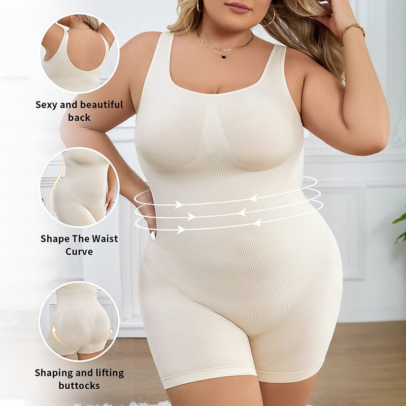 Shapewear bodysuit tummy control butt lift corset