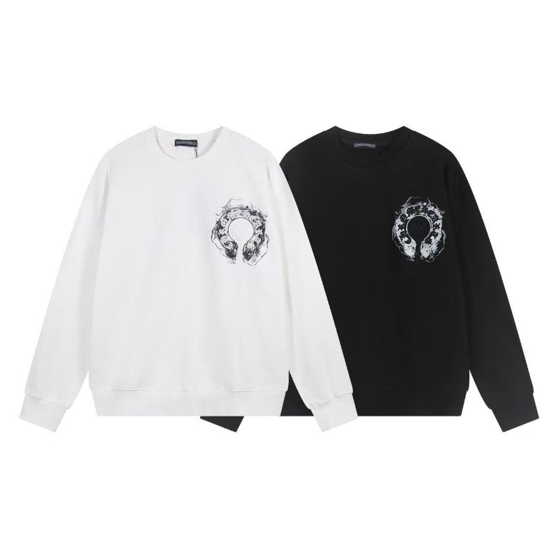 Chrome Hearts Sweatshirt Autumn/Winter Crew Neck Sweater