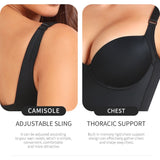 Full figure bra body shaping and beautiful back