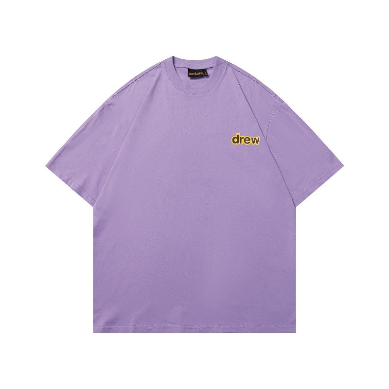 Drew house tshirt r d@ew cartoon bear graphic crew neck pullover short sleeve wholesale single piece