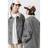 Unisex Jacket Overalls Men and Women Couple Denim Clothes Jacket