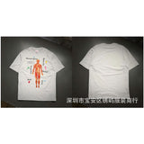 saint m t shirts s.m cartoon series graphic crewneck pullover short sleeve t-shirt