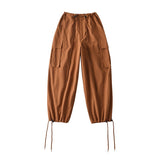 Women Sweatpants Retro Hip Hop Overalls I Loose Casual Pants