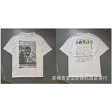 saint m t shirts s.m cartoon series graphic crewneck pullover short sleeve t-shirt