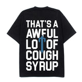 Hip-hop t-shirts american golden torch printing loose short sleeve t-shirt couple ins high street summer tops trendy