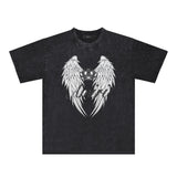 Amiri Washed Distressed T Shirt Printed Trendy Pure Cotton