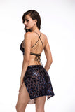 Women's Evening Gown Summer Suspender Skirt Two-Piece Set Sexy Backless Dress