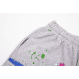 Gallery Dept Shorts Hand Painted Splash Ink Graffiti Casual Shorts