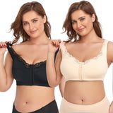 Full figure bra - wireless lace lightly lined