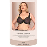 Full figure bra thin see-through intimates bra