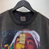 SAINT MICHAEL Vintage T Shirt MKSZY 2pac White Headscarf West Coast Vintage Short Sleeve