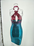 Women's Evening Gown Summer Dress Sequined Sexy Dress