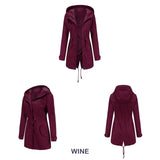 Women Trench Coat Anorak Women Spring and Autumn Coat Loose