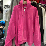 Vetements Hoodie VTM Loose Slit Stitching Zipper Coat Wash Sweater