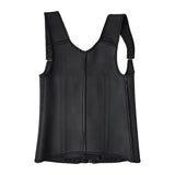 Shapewear tank top latex double layer waist cincher belt