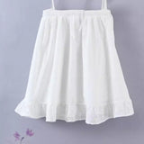 Women Dresses Spring/Summer Embroidery Hollow Dress Sexy Skirt (Xds0414)