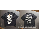 saint m t shirts s.m cartoon series graphic crewneck pullover short sleeve t-shirt