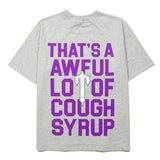 Hip-hop t-shirts, american niche purple letter oversized short sleeve tee, couple's high street summer top, half sleeve t-shirt