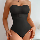 Shapewear bodysuit strong pressure shaping