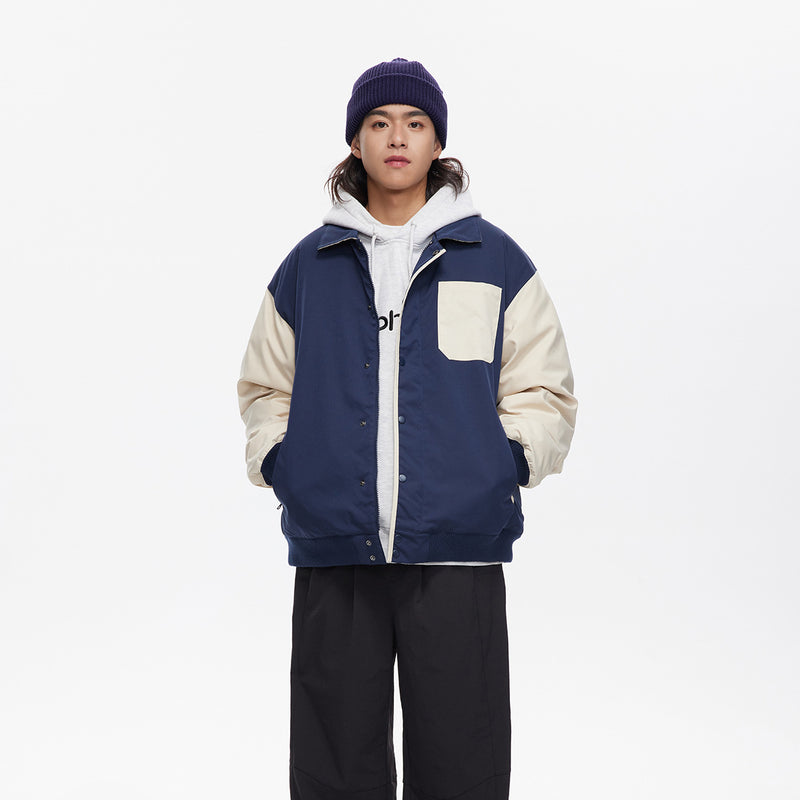 Unisex Jacket Winter Lapel down Jacket