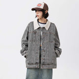 Unisex Jacket Autumn Corduroy Collar Jacket