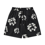 Denim Tears Shorts Yellow flower woven