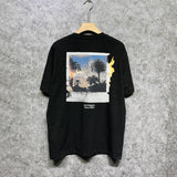 Gallery Dept T Shirt Retro Printed Loose Short-Sleeved Shirt