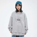 Unisex Hoodie Autumn Embroidery Sweatshirt