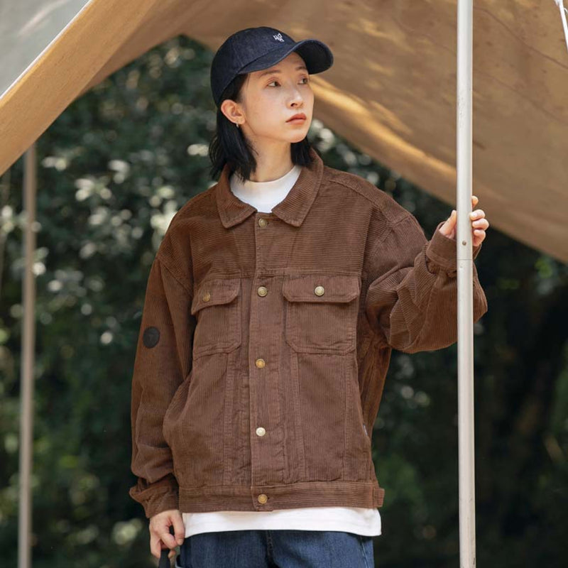 Unisex Shirts Fall Color-Blocking Jacket