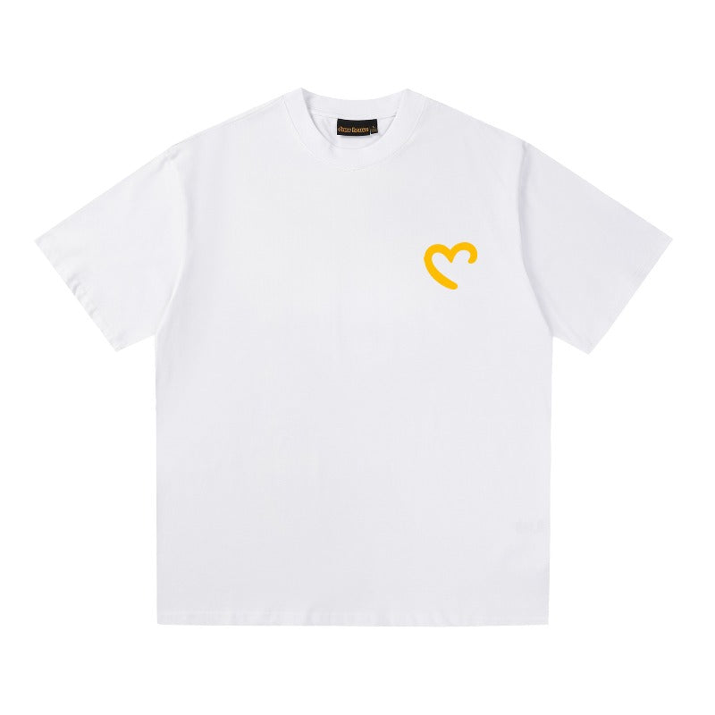 Drew house tshirt r d@ew imperfect heart graphic crew neck pullover short sleeve wholesale