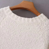 Women Sweater Knitwear Vintage Irregular Knitwear Autumn and Winter Sweater