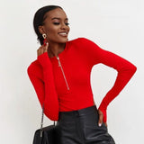 Women Jumpsuit Long Sleeve Slim Fit Jumpsuit