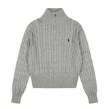 Macaron rl ralph little pony half zipper fall and winterlooseknitting turtlenecktopswool clothescouple casual