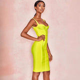 Women Dresses Bandage Dress Sexy Sling Dress Party Dress (Ont0408)