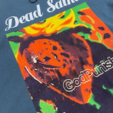 saint m t shirts s.m oil painting print crew neck pullover short sleeve top