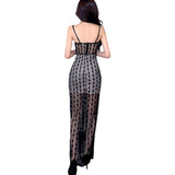 Women Maxi Dress Summer Sexy Sheath Dress Nightclub Dress