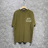Amiri t shirts hollywood club printing short sleeve