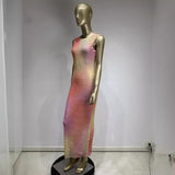 Women Dresses round Neck Dress Party Dress (Ont0408)