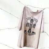 saint m t shirts s.m. guns n' roses collaboration crewneck t-shirt