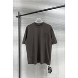 Ch hip-hop t shirts ch short-sleeved horseshoe patch embroiderloosecasualpure cotton american short-sleeved