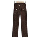 Women Sweatpants Autumn Winter Retro Casual Pants Trousers