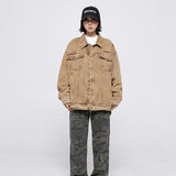 Unisex Jacket Autumn Vintage Jeans