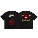 saint m t shirts s.m vintage washed distressed crew neck pullover short sleeve top