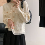 Women Knitwear Fall/Winter Slim-Fit Knitted Cardigan