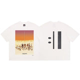 saint m t shirts s.m vintage high street casual crew neck pullover short sleeve tee